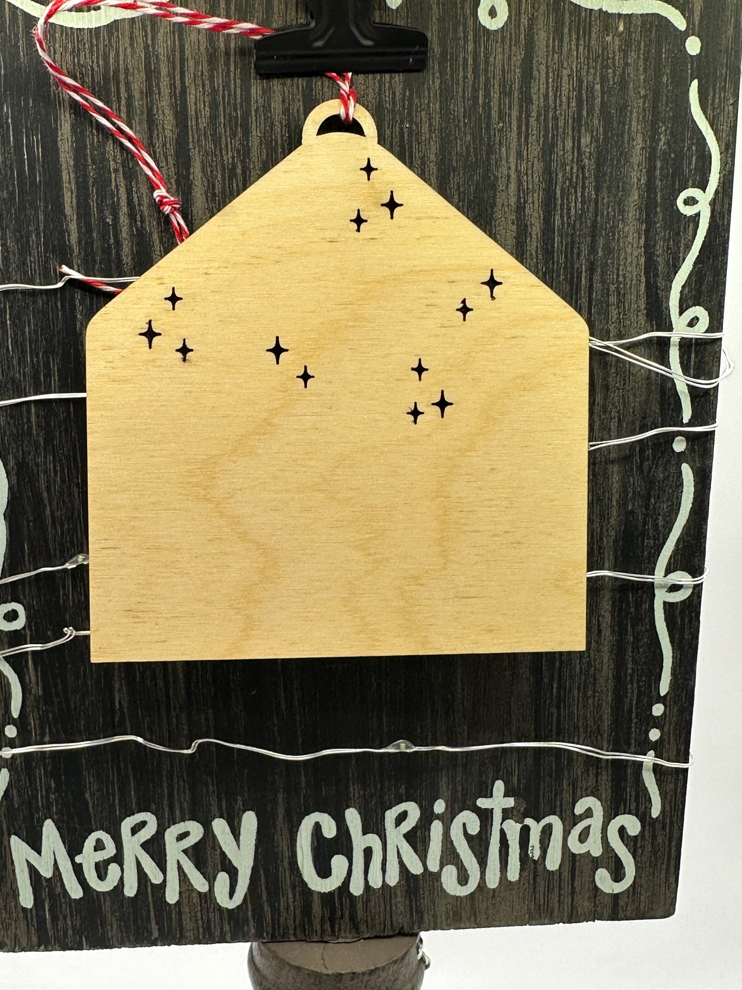 Envelope Ornament for Santa Letter