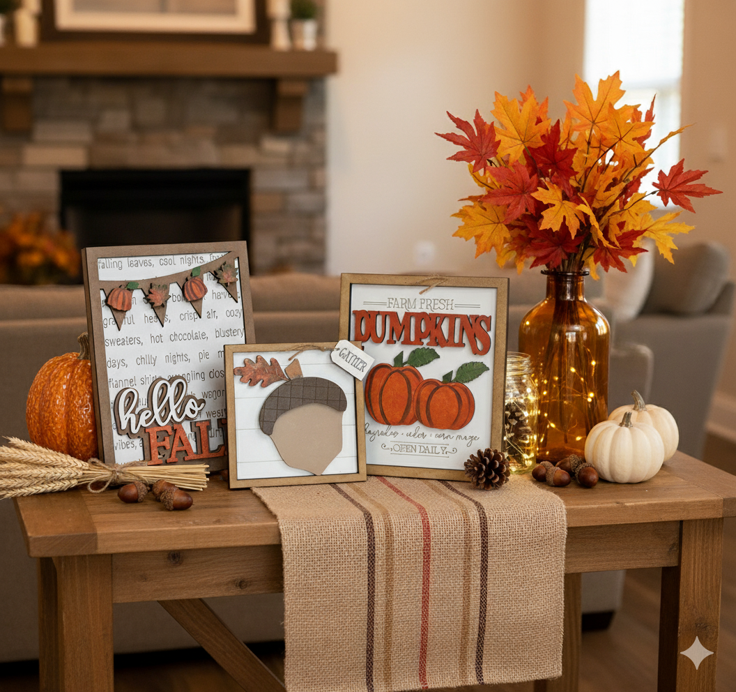 Cozy Fall Signs