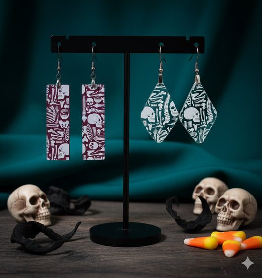 Skeleton Earrings