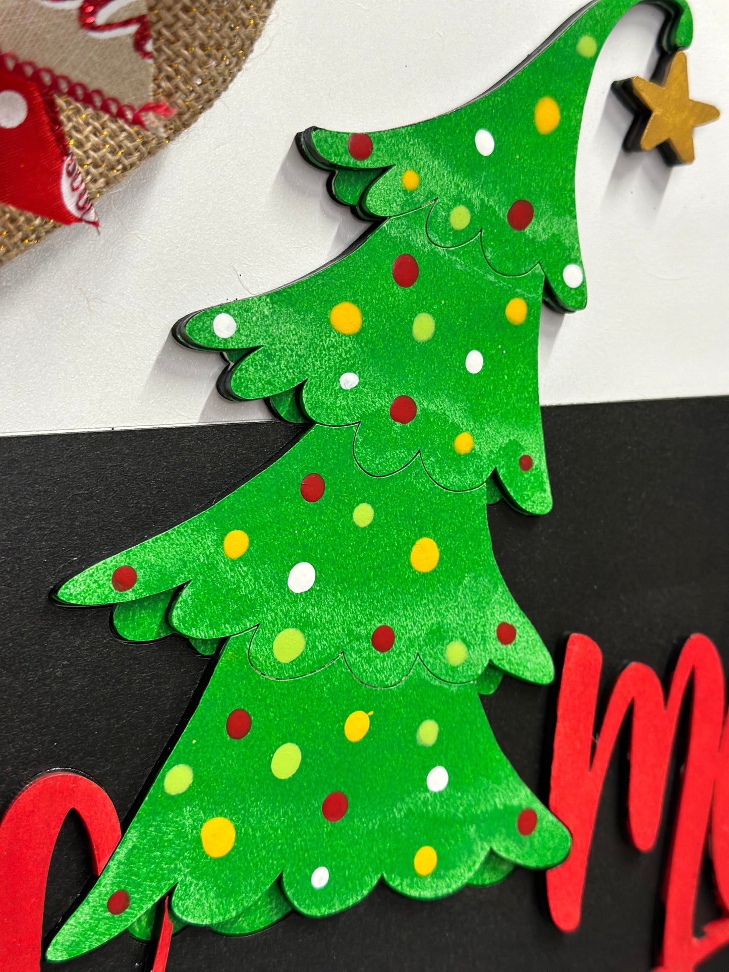 Welcome Christmas Door Sign