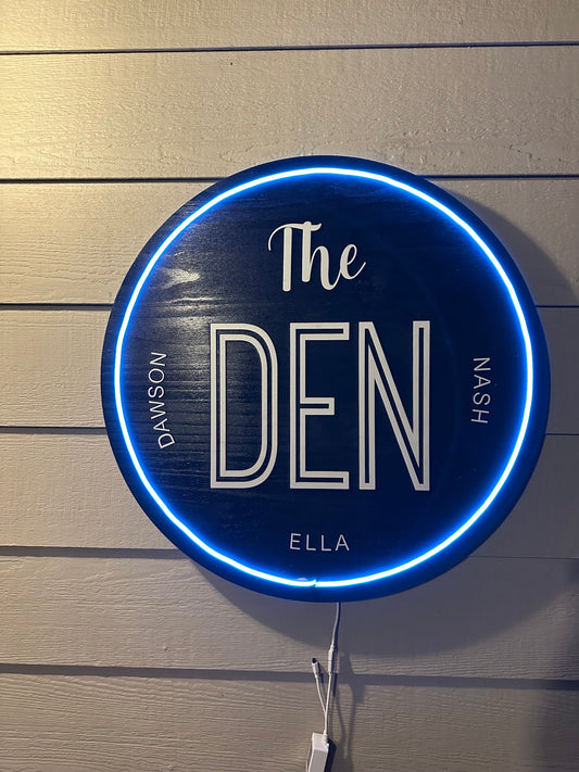 CUSTOM LED SIGN