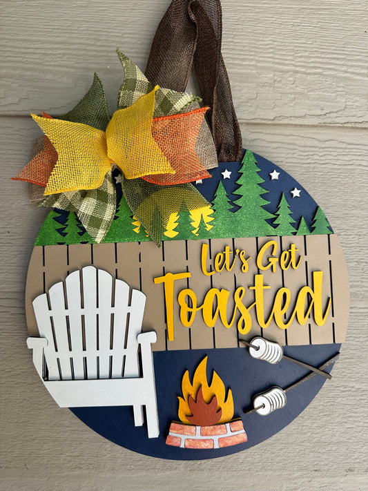 Let’s Get Toasted Fall Sign