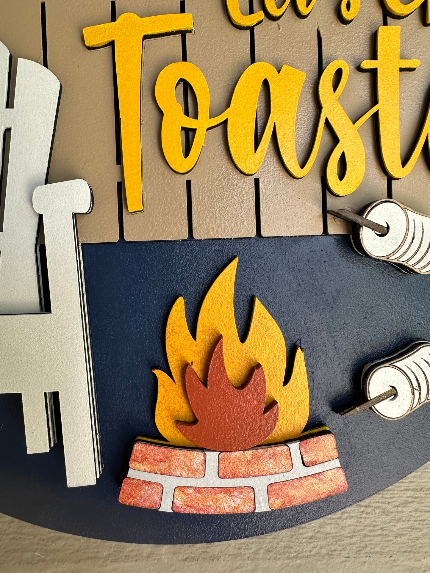 Let’s Get Toasted Fall Sign