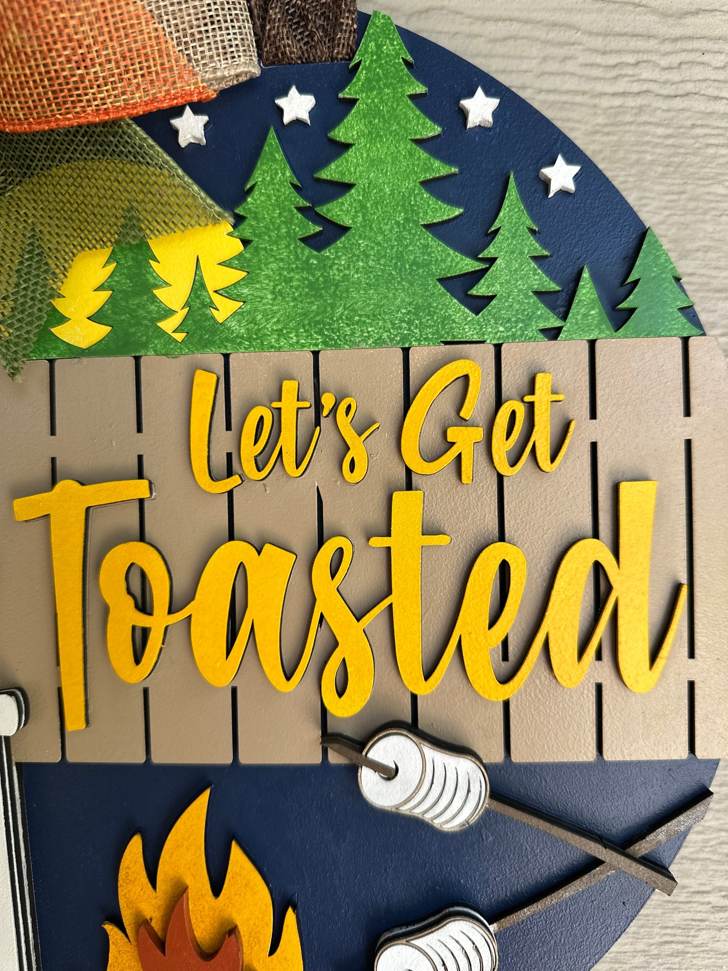Let’s Get Toasted Fall Sign