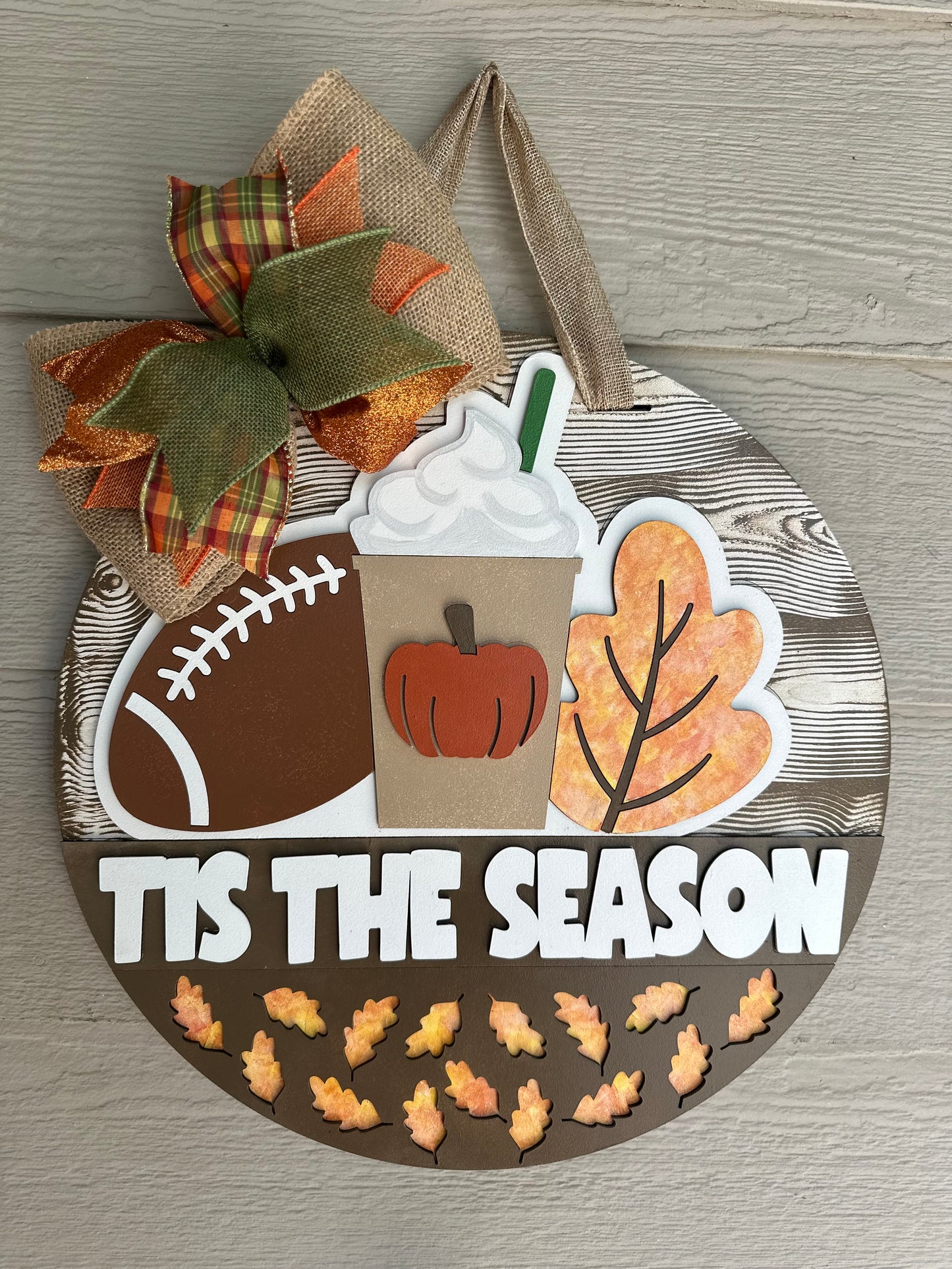 Tis The Season Fall Door Sign