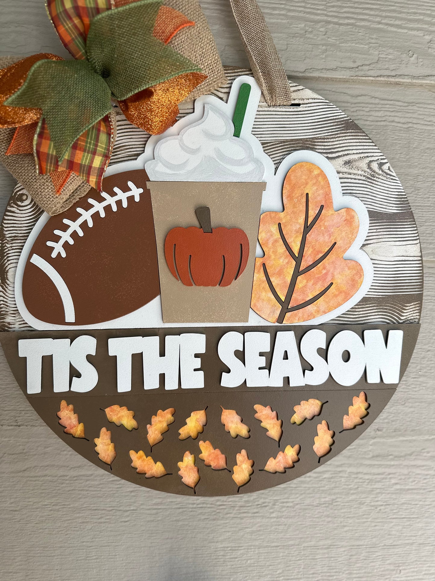 Tis The Season Fall Door Sign