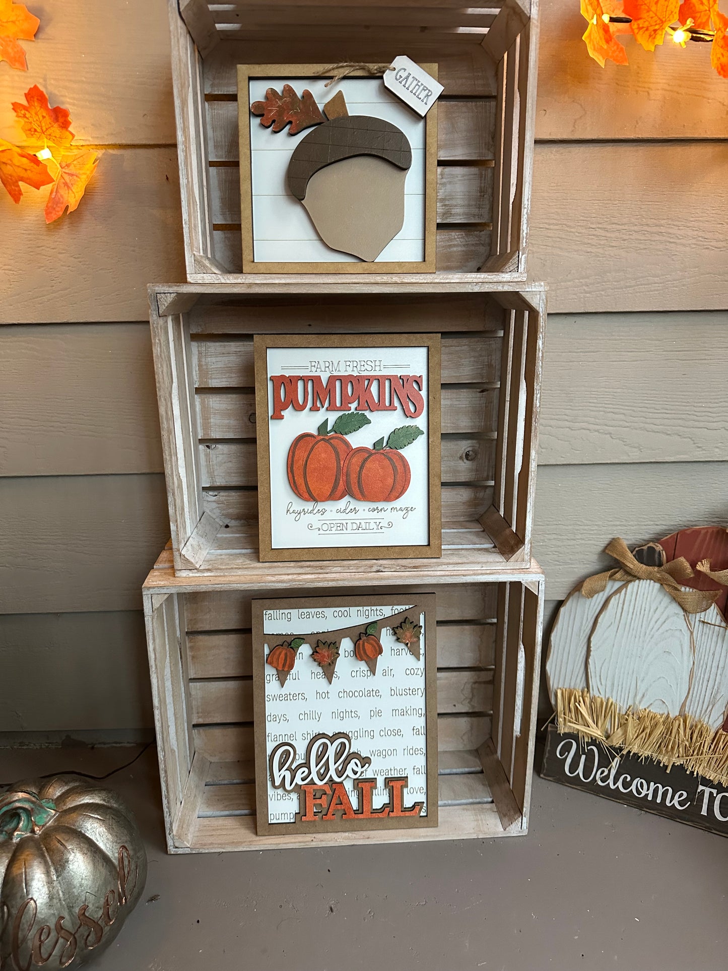 Cozy Fall Signs