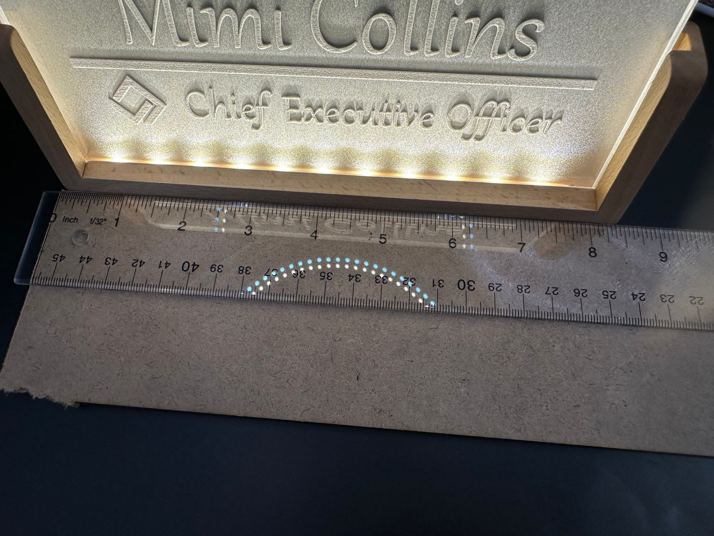 LED Acrylic Name Plate