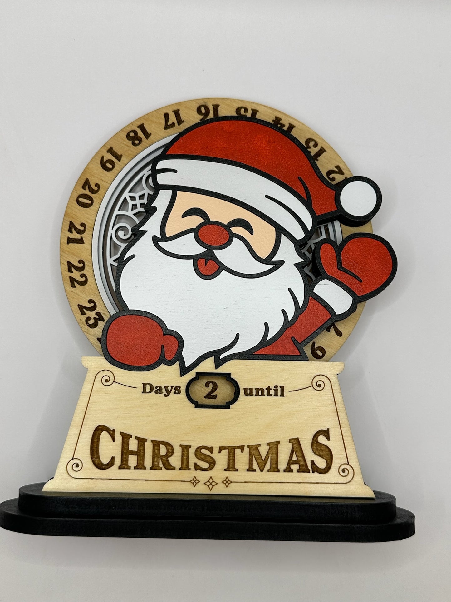 Santa Countdown Sign