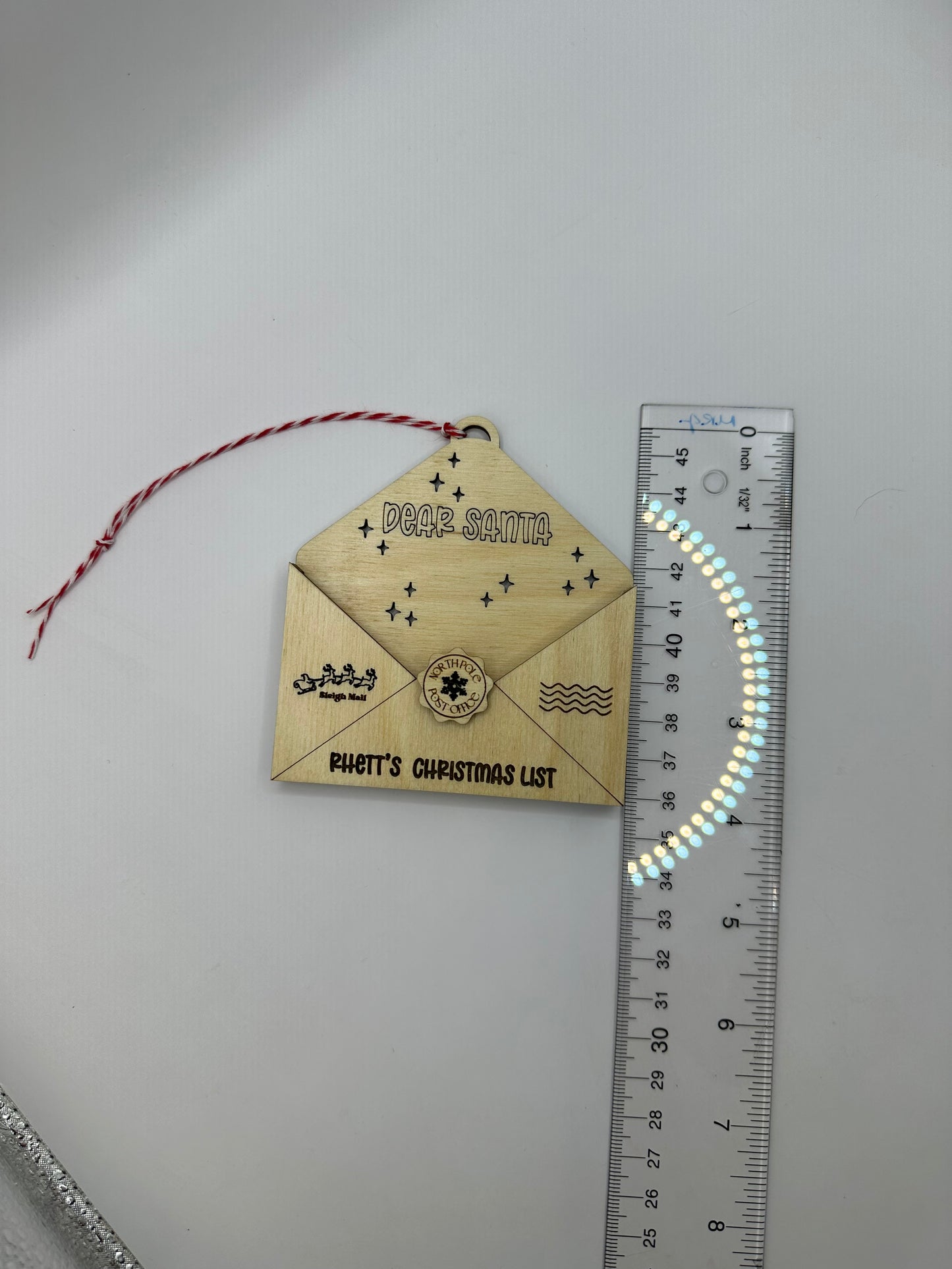 Envelope Ornament for Santa Letter