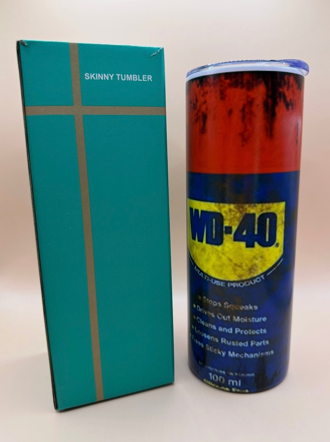 WDAD 40  SKINNY TUMBLER